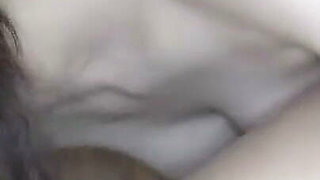 Wild Texture Slim Black Hair Beauty Gains Experience in an Intense Shared Session Ending in Creampie