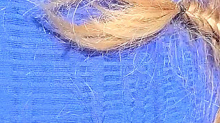 Blonde Slut Towed and Fucked in the Woods!