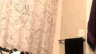 spying on quick shower of my Stepsister 20