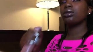 Chubby teen ebony China Blakk is a sexy slut that loves