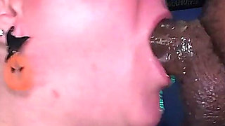 Throat Goblin 146 Busty Blonde with Orange Glasses Sucks Cock (amateur BJ)