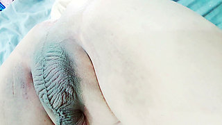 Slowly insert my fingers then fist his loose Asshole best Arabian Mistress fisting her Desi cheating Bitch