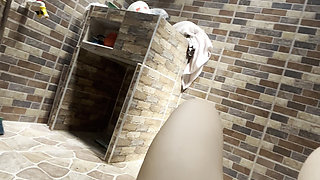 Beautiful Stepsister Likes to Play with Her Clitoris Before Going to College