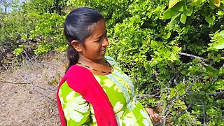 Desi Bhabhi Picks Karvand Fruits in Forest & Sells in City - Hindi Audio Hardcore
