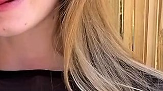 Blonde Teen Solo Masturbation