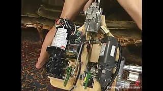 Lena Ramon and Kellyfire Lesbian Uniform Fetish Gangbang Creampie