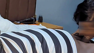 A Horny MILF Masturbating Catches a Thief and Fucks Him Until She Gets a Creampie.