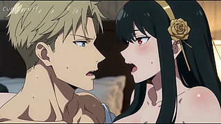 Yor x Loid - Rough Anal & Multiple Sex Positions Uncensored Hentai