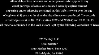 Bondage teen banged up her booty hole