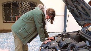 Vip4k. a shy blond from the street acts like a real bitch and a cheater