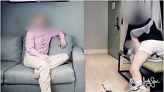 Hubby Watches A Fan Fucks His Wife. Dp With Anal Plug. Cuckold Creampie Cleanup Fantasy