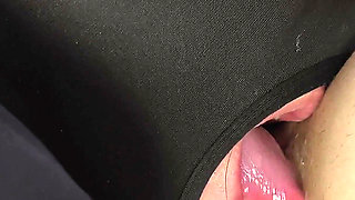 Mistress Irena Mur Tests a New Large Realistic Dildo on Her Own Ass and Makes the Slave to Lick Her Stretched Asshole