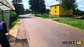 Hunt4k. stunner cheated, but one can forgive for her perfect figure