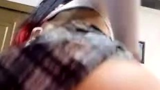 Melissa Caro Mejia Back To School With Anal Dildo Play