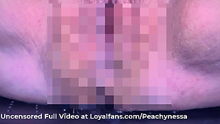 Messy Creampie Squirt After Breeding BBW Pussy