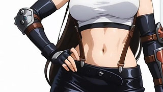 Anime and games girls dancing