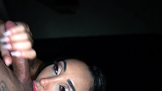 Brunette Latina MILF Fucks And Squirts