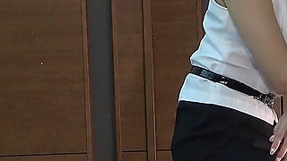 CFNM, Company of Sadistic Female Boss, Male Employees Have to Work Naked and Ridiculed Being Nicknamed "uncut" or "small Dick