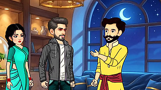 The story of Rupa Bhabhi and Gopal's bedroom sex story. Hindi Cartoon Story