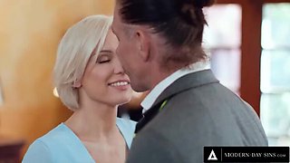 Perfect Wife Threesome with Lookalike - Blowjob & Doggystyle Teen Fuck