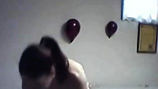 Canadian Webcam Girl Shows Off Her Big Bouncing Boobs