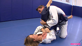 My judo teacher fucks me better than my boyfriend