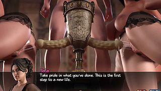 Treasure of Nadia - 101&102 - Gameplay - Roleplay - Threesome with Nuns