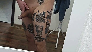 Chubby Shows off His Tattoos