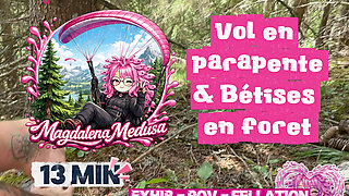 Paragliding Flight & Mischief in the Forest