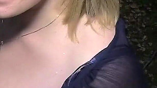 MILF Swinger Cum Slut Wife Kitty Goes on Her First Dogging Mission