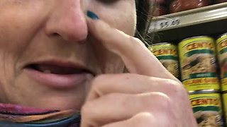 Flashing My Tits in Supermarket to Show You How Cold It Was!