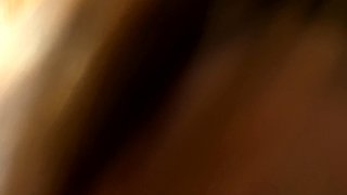 Hot babe with perfect big boobs taking shower