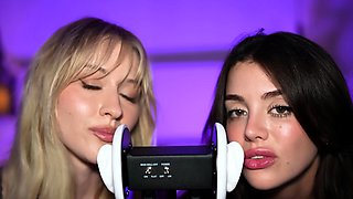 Emily Black And Lena Polanski Talk Dirty In Hot ASMR To