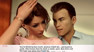 Naughty wife, porn games, 3d game