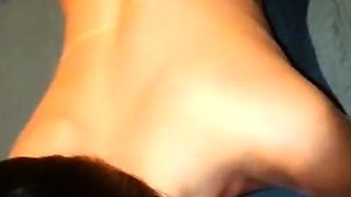 Amateur blondes pov blowjob and hardcore fun with lucky dude