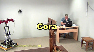 Cora Spanking Machine - Ass Whipping