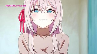 Kuze Fucks Alya in 69 Position  Cums Hard Inside Her Soaked Pussy  HENTAI Parody