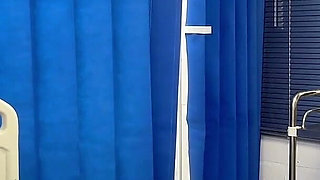 Nurse Ruby's Monthly Milking: Chastity Patient Drained, & Locked in Inverted Cage