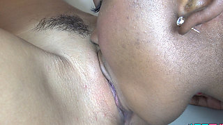 Apolonia Shows Two Girls Her First Lesbian with Toys