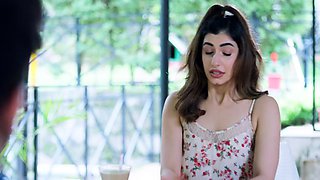 Indian pair celebrating their anniversary inside bedroom