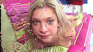 Sexy amateur blonde blowjob amp cumshot HD