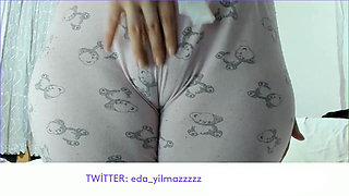 CAMEL TOE- MASTURBATION IN PAJAMAS- TURKISH PORN- TURKISH MILF