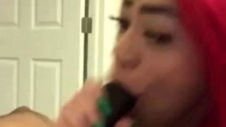 Redhead Wockesha Homemade Blowjob POV