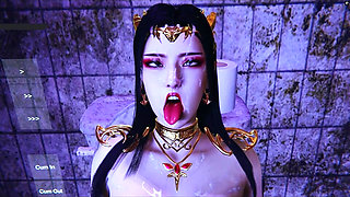 Virtual Goddess Vixen: the Curvy Spell - 3D Animation Hentai