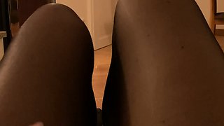 Foot fetish and masturbation
