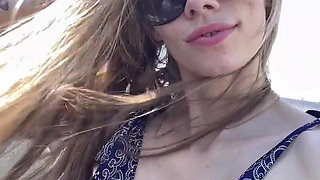 Drive to the Beach in a Convertible with the Top Down