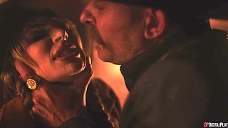 Kimmy Granger's Wild Threesome Passion Explodes in Western Heat