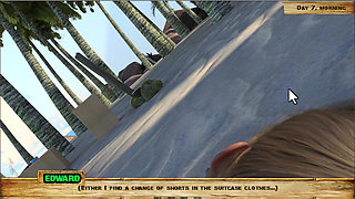 Lewd Island #7 - exploring the beach