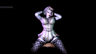 The Eternal Goddess of Virtual Temptation - 3D Animation Hentai