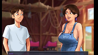 Summertime saga: the MILF is ready for more milking ep 134